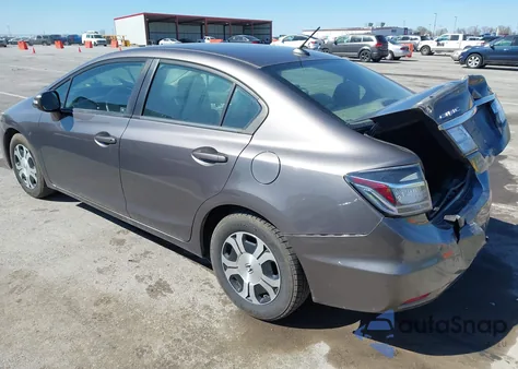 2013 Honda Civic Hybrid z USA, uszkodzony, nr VIN 19XFB4F28DE003519